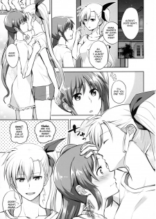 (Lyrical Magical 20) [allo (Nagashiro Rouge)] Mama to Musume no Otona Step (Magical Girl Lyrical Nanoha) [English] - page 10