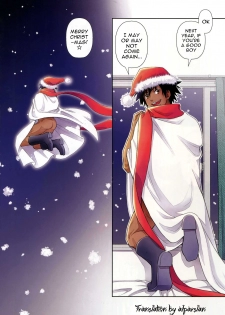 (C91) [Kasshoku Waisei (YANAGI)] Santa ga Yoru ni Kuru Wake | Why Santa Comes at Night [English] [alparslan] - page 17