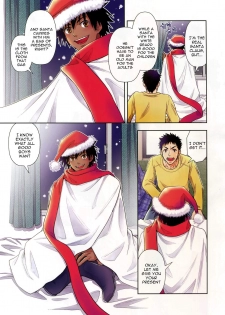 (C91) [Kasshoku Waisei (YANAGI)] Santa ga Yoru ni Kuru Wake | Why Santa Comes at Night [English] [alparslan] - page 4