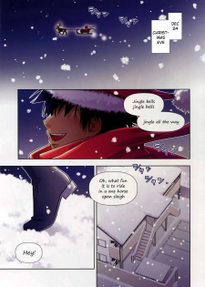 (C91) [Kasshoku Waisei (YANAGI)] Santa ga Yoru ni Kuru Wake | Why Santa Comes at Night [English] [alparslan] - page 2