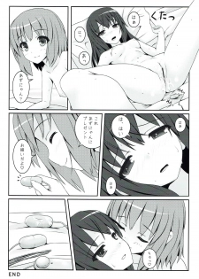 (C82) [milkberry (Kisaragi Miyu)] Yoru no Aida dake no Mahou (K-ON!) - page 20