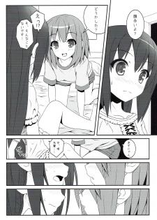(C82) [milkberry (Kisaragi Miyu)] Yoru no Aida dake no Mahou (K-ON!) - page 5