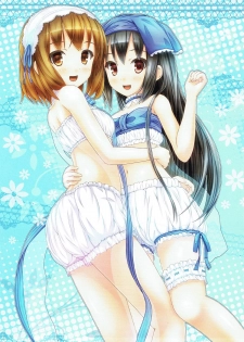 (C82) [milkberry (Kisaragi Miyu)] Yoru no Aida dake no Mahou (K-ON!) - page 2