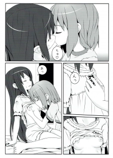 (C82) [milkberry (Kisaragi Miyu)] Yoru no Aida dake no Mahou (K-ON!) - page 6