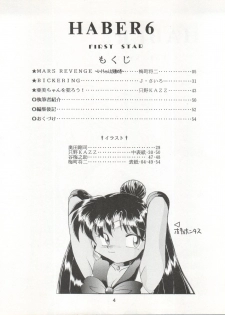 (C48) [Umesuke (Umemachi Syouji, J. Sairo)] HABER 6 - FIRST STAR (Bishoujo Senshi Sailor Moon) - page 4