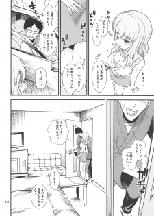 (C95) [Circle Shakunetsu (Sabaku)] Takebe Saori ga Shojo Sotsugyou Suru Tame ni Ecchi na Mise de Beit Suru kedo Machigaete DeliHeal ni Hairu Hon (Girls und Panzer) - page 13