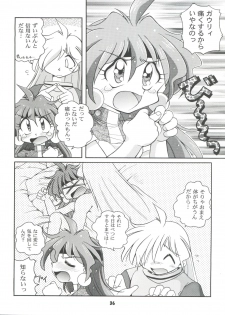 (C54) [Sairo Publishing (J. Sairo, Satomi Hiroyuki, Ingram'97)] Slayers Parody 2 (Slayers) - page 36