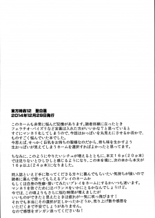 (C95) [Haitokukan (Haitokukan)] Touhou Jikan Soushuuhen 3 (Touhou Project) - page 6