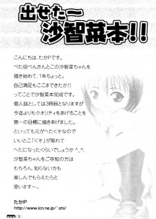 (C71) [Chimee House (Takapi)] Sachina no Koukou Nikki 1 - page 2