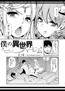 [Yabitsutouge (Ootori Mahiro)] Boku no Isekai Harem 3.14 [Digital]