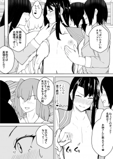 [Kiba o Muku] Crossdressing Teacher Gets Molested by Female Students [Digital] - page 13