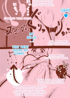 [Delta-TSF] (VER3) A Normal Boy Turns Into A Girl ~ 40P [English][desudesu] - page 14