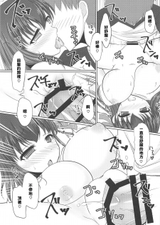 (C95) [Iron Plate (Yaki Ohagi)] Hiza no Ue ni Sakura (Fate/stay night) [Chinese] [莽包漢化組] - page 13