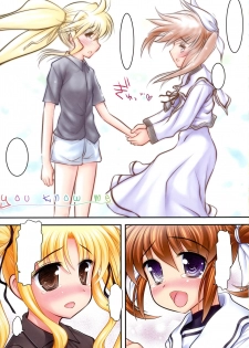 (C82) [STUDIO HUAN (Raidon)] New NanoFei. School! 3 + 4 ALL Full Color Soushuuhen (Magical Girl Lyrical Nanoha) [Textless] - page 33