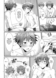 (MIRACLEFESTIV@L!!12) [Rofu Pukaj (Nesou)] Zenkai! Toshishita Kareshi-Ryoku | Full Power! A Younger Boyfriend's Capability (THE IDOLM@STER SideM) [English] [Anzu] - page 15