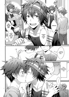 (MIRACLEFESTIV@L!!12) [Rofu Pukaj (Nesou)] Zenkai! Toshishita Kareshi-Ryoku | Full Power! A Younger Boyfriend's Capability (THE IDOLM@STER SideM) [English] [Anzu] - page 3