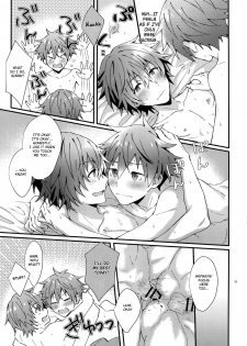 (MIRACLEFESTIV@L!!12) [Rofu Pukaj (Nesou)] Zenkai! Toshishita Kareshi-Ryoku | Full Power! A Younger Boyfriend's Capability (THE IDOLM@STER SideM) [English] [Anzu] - page 22
