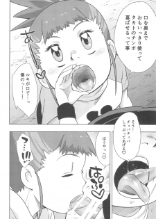 (C95) [Karakishi Youhei-dan Shinga (Sahara Wataru)] Boku no Kangaeta Ecchi na Ruki (Digimon Tamers) - page 10