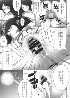 (C95) [Fukutsuu Okosu (Kaiou)] Usami Sumireko Saiminbon 2 (Touhou Project) - page 24