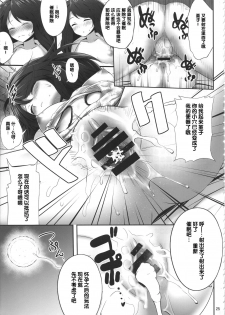 (C95) [Fukutsuu Okosu (Kaiou)] Usami Sumireko Saiminbon 2 (Touhou Project) [Chinese] [后悔的神官个人汉化] - page 25