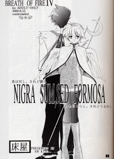 (C58) [Toko-ya (Kitoen)] Ware wa Kurashi, Saredo Uruwashi (Breath of Fire IV) - page 2