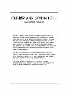 Father and Son in Hell - Unauthorized Fan Comic - page 1