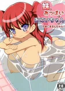 [Hadairozanmai (Mitei)] Imouto no Oppai wa Onii-chan no Tame ni Arun dakara! [English] [q91] [Digital] - page 1