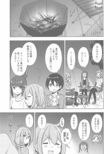 (C95) [moriQ (Mori Airi)] Rin to Nadeshiko～Camp no Yoru ha Hen～ (Yuru Camp) - page 5