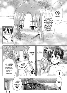 (C95) [R=birth (Takasaki Ryo)] Shinkon dashi Asuna to Omoikkiri Love Love Shiyou! 2 -One Day's Sweet Morning- (Sword Art Online) [English] [Thennos Scans] - page 22