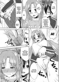 (C95) [R=birth (Takasaki Ryo)] Shinkon dashi Asuna to Omoikkiri Love Love Shiyou! 2 -One Day's Sweet Morning- (Sword Art Online) [English] [Thennos Scans] - page 12