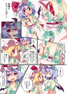 [#005FFF (Aogi)] Watashi-tachi ga Lv.1 nanka no Slime ni Makeru to demo!? (Touhou Project) [Digital] - page 8