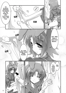 (Nanoha DAYS 2) [Serenta (BOM)] Eika-san to Issho | Together with Eika-san (DOG DAYS) [English] [EHCOVE] - page 5