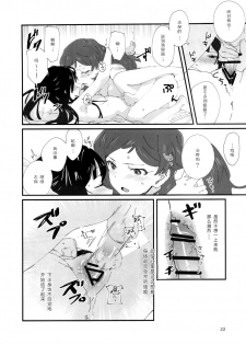 (C95) [Manshin Soui (Yomosaka)] LOVE IN A MIST (THE IDOLM@STER MILLION LIVE!) [Chinese] - page 21