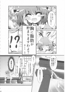 (C86) [Dhama Chinden (Various)] Kimi no Hitomi ni Kanpai (Touhou Project) - page 21