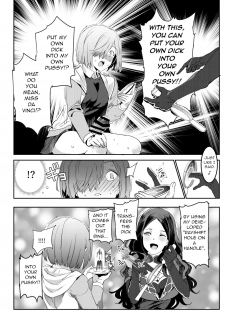 [Nyuu Koubou (Nyuu)] Handle-tsuki Rayshift Hole - Futanari Chinko de Jibun to H (Fate/Grand Order) [English] [q91] [Digital] - page 7