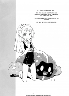 (Puniket 37) [Zenra Restaurant (Heriyama)] Lillie Kimi no Atama Boku ga Yoku Shite Ageyou (Pokémon Sun and Moon) [English] [Belldandy100] [Decensored] - page 31