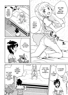 (Puniket 37) [Zenra Restaurant (Heriyama)] Lillie Kimi no Atama Boku ga Yoku Shite Ageyou (Pokémon Sun and Moon) [English] [Belldandy100] [Decensored] - page 8