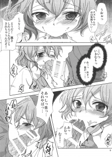 (C85) [Hebereke BLACK7 (Hebereke BLACK)] Urahara na Kokoro to Karada (Touhou Project) - page 8