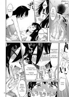 (Motenaishi Sokubaikai Suru 2) [Surface Tension (Orikuchi Hirata)] Kokonoe Kazura 3 (Watashi ga Motenai no wa Dou Kangaetemo Omaera ga Warui!) [English] [/u/ scanlations] - page 27