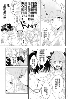 (C95) [kirscherise (Yoshiizumi Hana)] Kirafuri Swimsuit (Fate/Extella Link) [Chinese] [theoldestcat汉化] - page 8