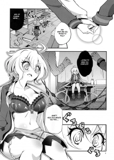 (C95) [Haruiro Fudepen (Satsuki Suzuran)] Naisho no Junbishitsu (Senki Zesshou Symphogear) [English] - page 4