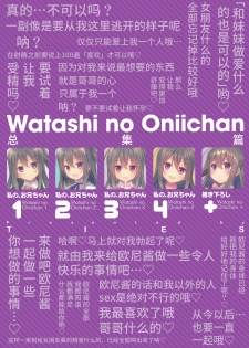 (C94) [TIES (Takei Ooki)] Watashi no, Onii-chan Kakioroshi (Watashi no, Onii-chan Soushuuhen) [Chinese] [水土不服汉化组] - page 23