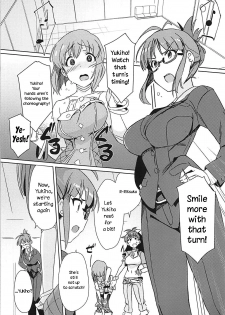 (C94) [Suimitsutou Koubou (Momo no Suidousui)] YukiChinpo Futanari Yukiho to Ritsuko ga Lesson Suru Hon (THE IDOLM@STER) [English] [TreePerception] - page 5