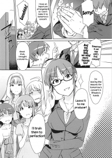 (C94) [Suimitsutou Koubou (Momo no Suidousui)] YukiChinpo Futanari Yukiho to Ritsuko ga Lesson Suru Hon (THE IDOLM@STER) [English] [TreePerception] - page 4