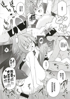 (Reitaisai 15) [Tonzura Douchuu (Kazawa)] Saimin Ookami (Touhou Project)[Chinese] [萌魂正義漢化] - page 23