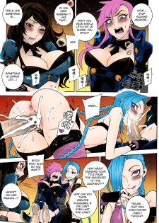 (FF23) [Turtle.Fish.Paint (Hirame Sensei)] JINX Come On! Shoot Faster (League of Legends) [English] [HerpaDerpMan] [Colorized] [Decensored] - page 15