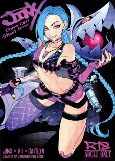 (FF23) [Turtle.Fish.Paint (Hirame Sensei)] JINX Come On! Shoot Faster (League of Legends) [English] [HerpaDerpMan] [Colorized] [Decensored]