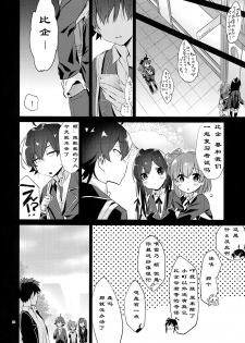 (C94) [Hamehame Service Area (Cr-R)] Hikigaya Hachiman o Saiminjutsu de Kanojo ni Shite Yaritai Houdai Suru Hon. (Yahari Ore no Seishun Love Come wa Machigatteiru.)[Chinese] - page 23