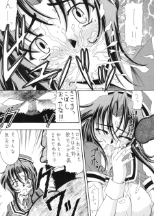 (C63) [STORM (Saiki Yoshikazu)] Ai to Kanashimi no Kin○Buster (Kiddy Grade) - page 12