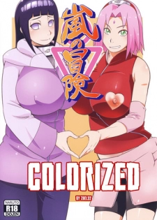 (C94) [Karakishi Youhei-dan Shinga (Sahara Wataru)] Arashi no Bouken (Naruto) [English] [Colorized] [Incomplete]